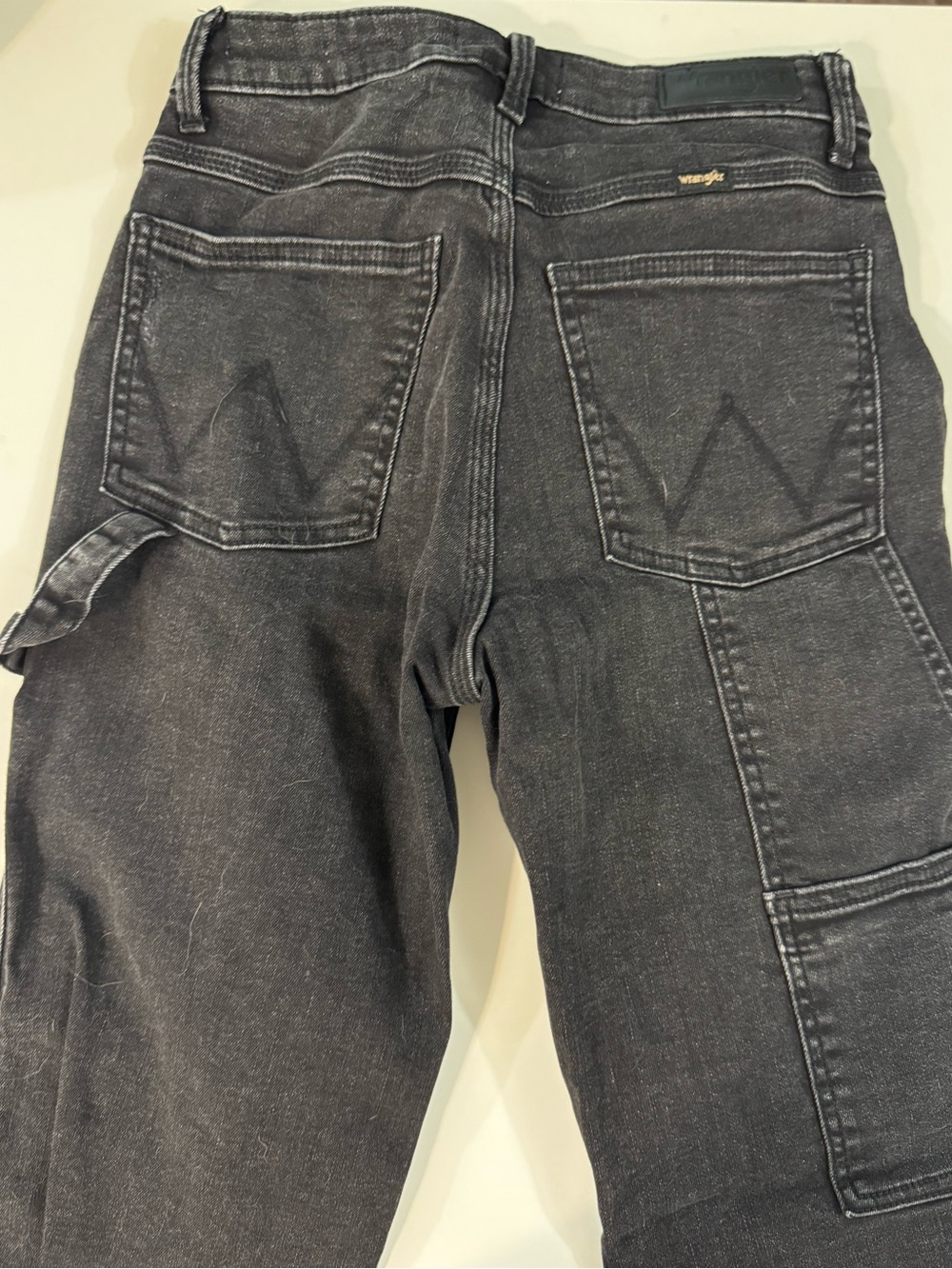 Wrangler Faded Black Carpenter-Style Jeans - Picture 2 of 5